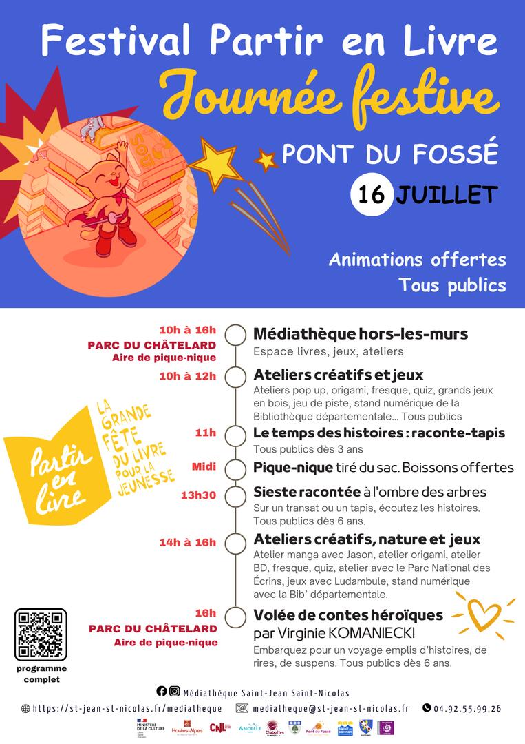 Journée festive Partir en Livre_Saint-Jean-Saint-Nicolas