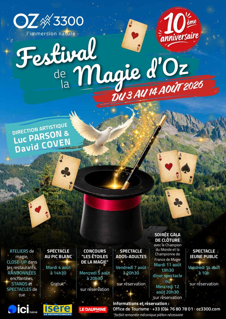 Festival de la Magie d'Oz - 10éme Edition_Oz-en-Oisans