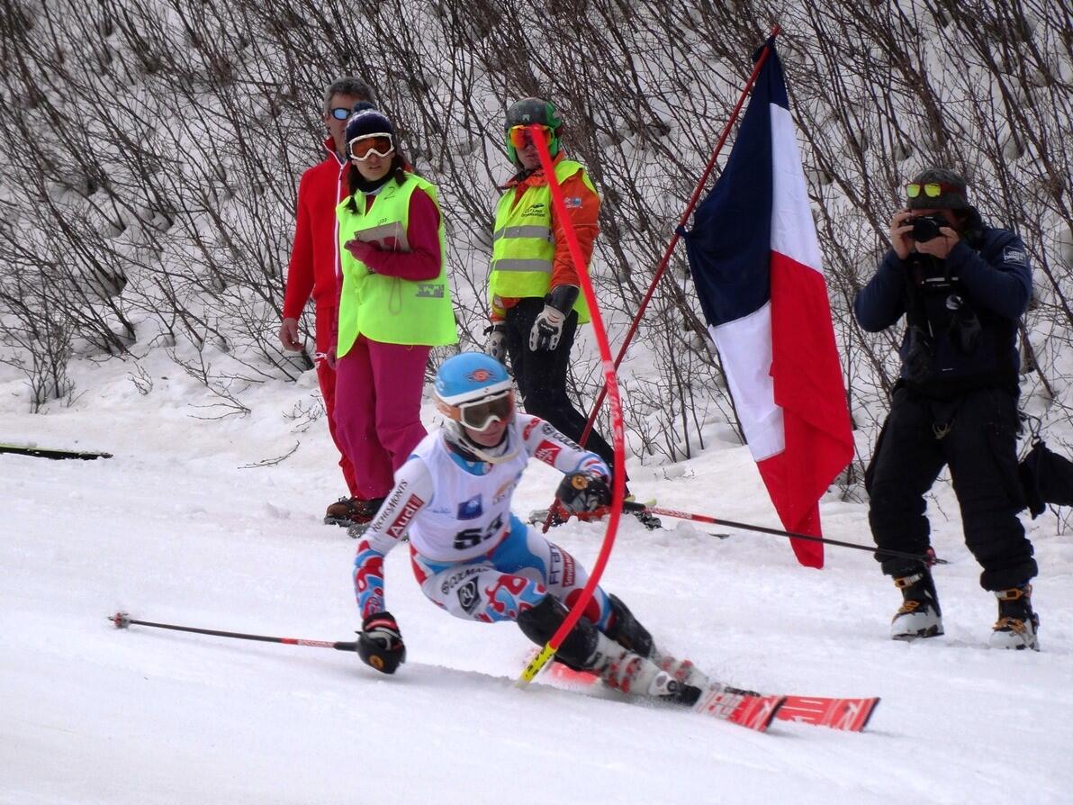 Compétition ski alpin