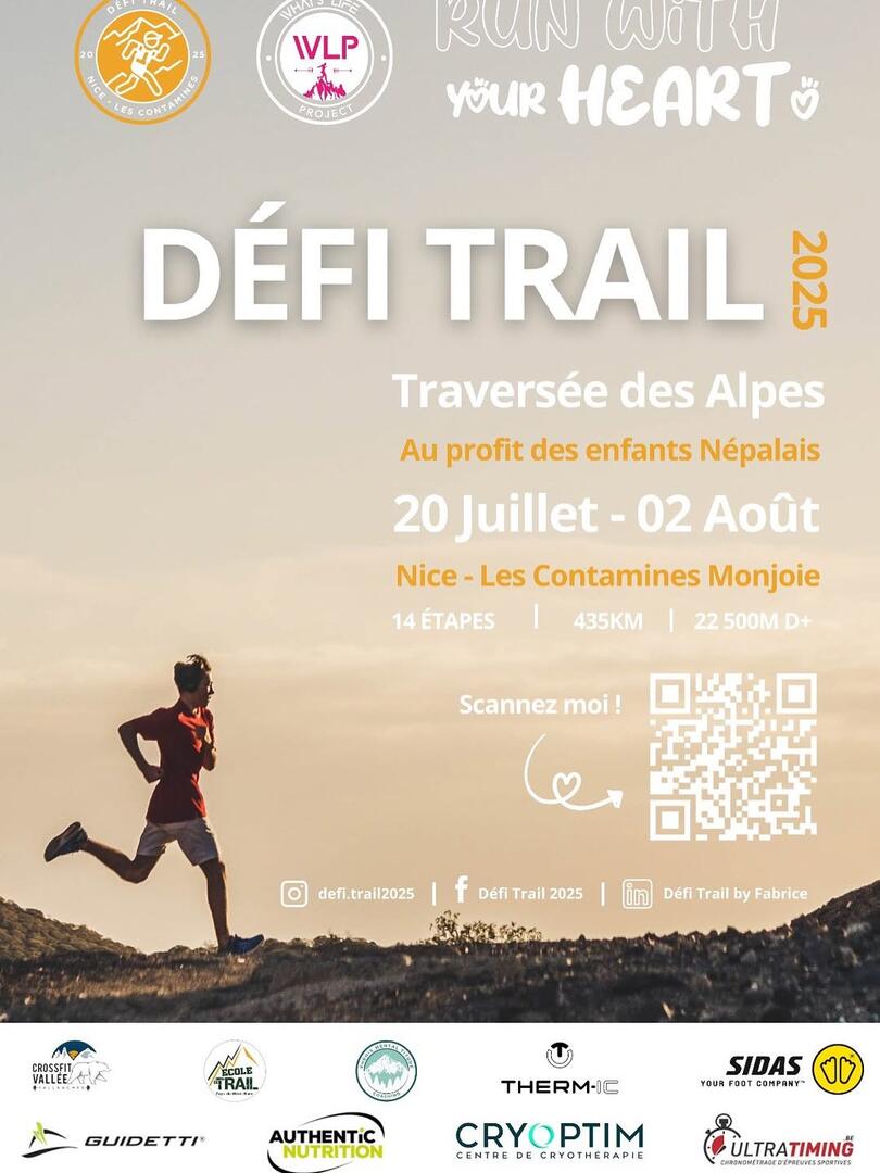 Arrivée du Défi Trail 2025_Les Contamines-Montjoie
