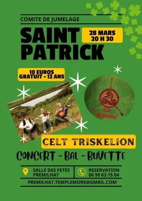Concert et Bal de la Saint-Patrick_Prémilhat