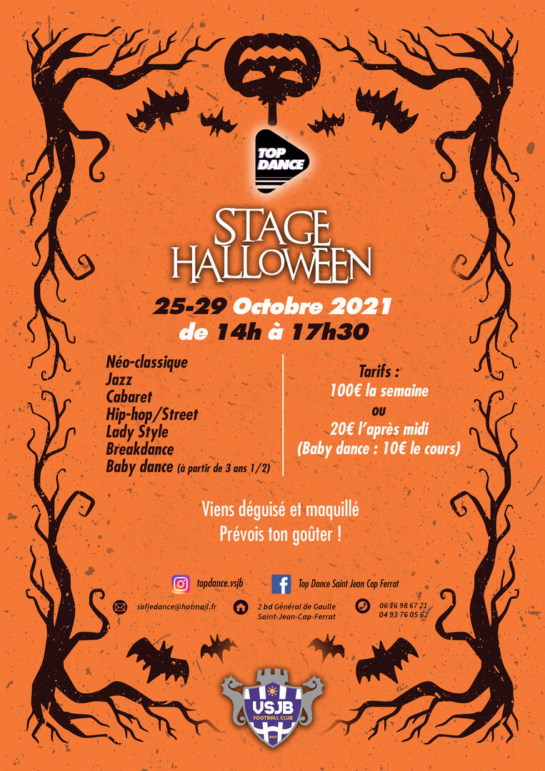 Stage Halloween Top Dance