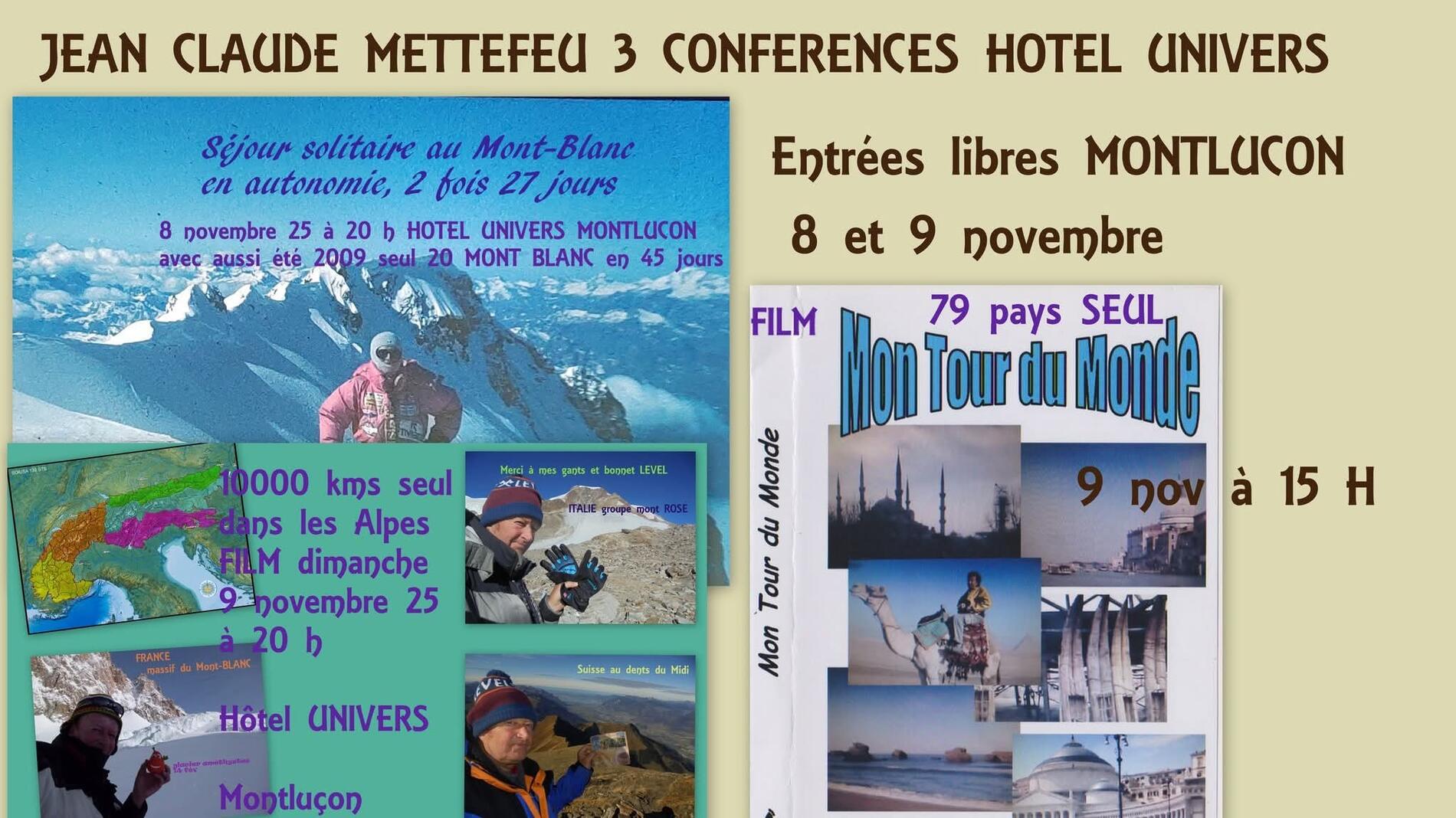 Conférence de Jean Claude METTEFEU_Montluçon