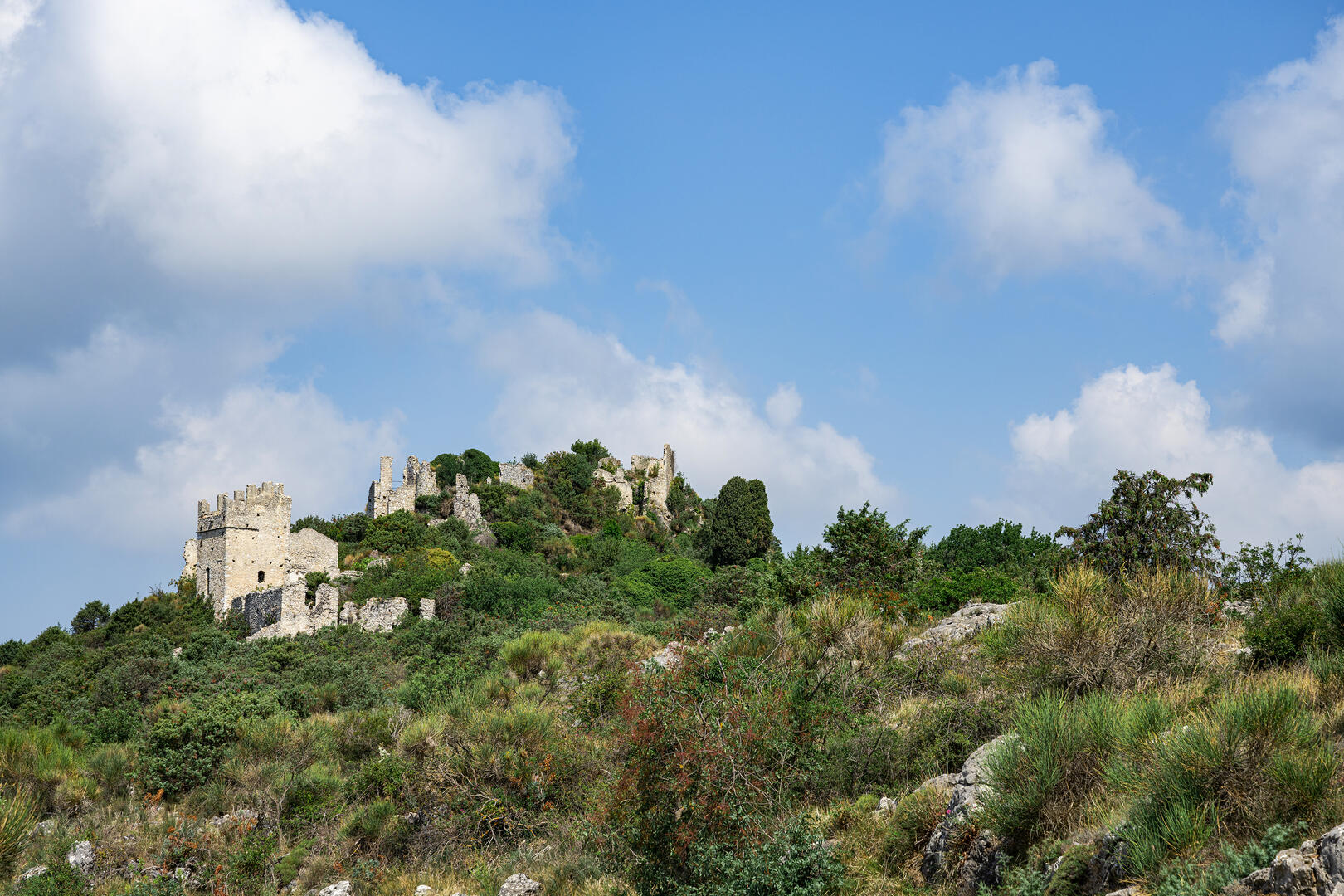 Parcours des Ruines - Parcours N°2_Tourrette-Levens