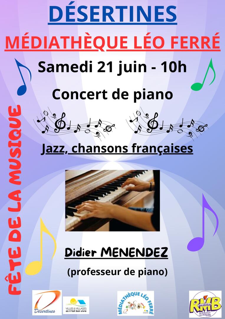 Concert de Didier Menendez_Désertines