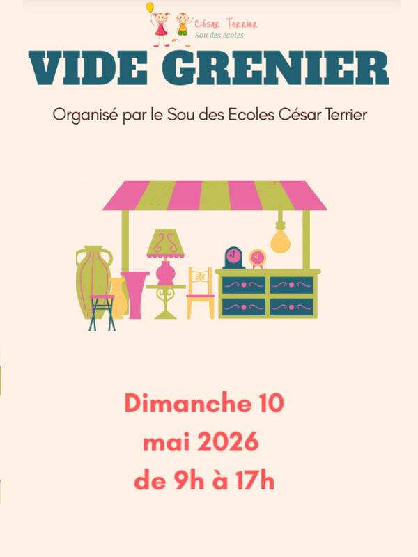 Vide-greniers du sou des écoles de l'école César Terrier_Pontcharra