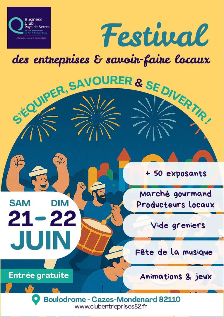 Festival des entreprises et des savoir-faire locaux_Cazes-Mondenard