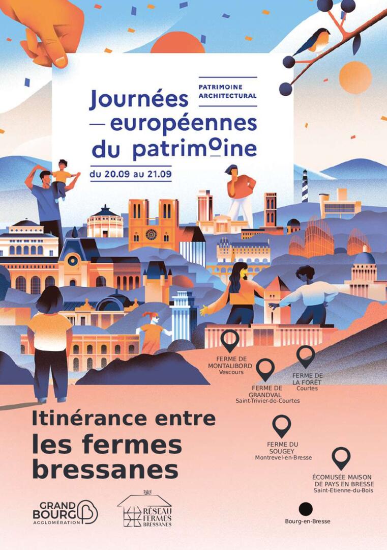 Ferme de la forêt - Journées européennes du patrimoine - Itinérance entre les fermes bressanes_Courtes