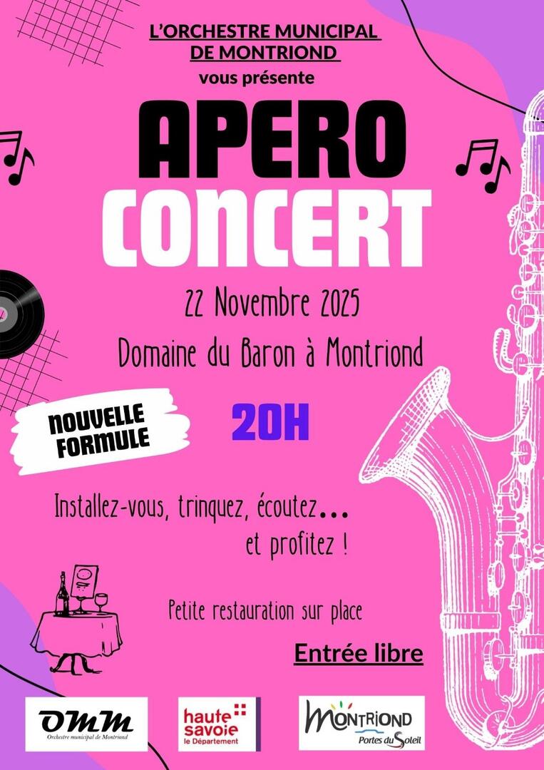 Apéro Concert de l'Orchestre Municipal de Montriond_Montriond
