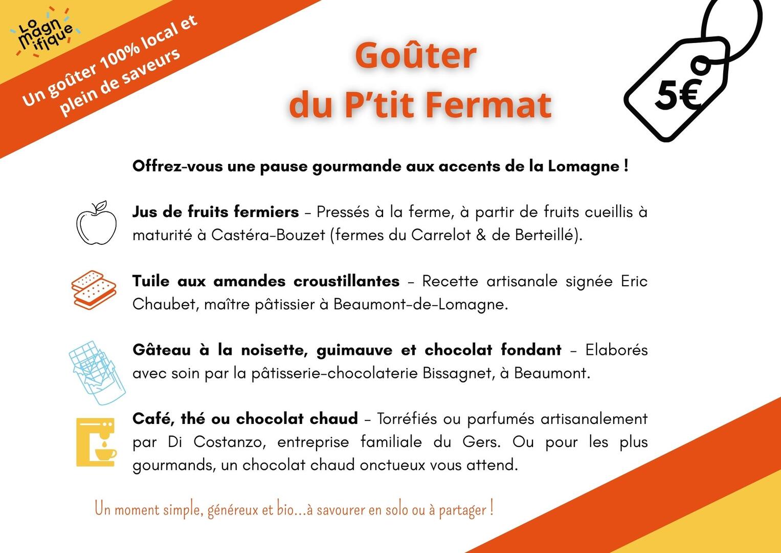 Goûter du P’tit Fermat, pour petit et grand gourmand_Beaumont-de-Lomagne
