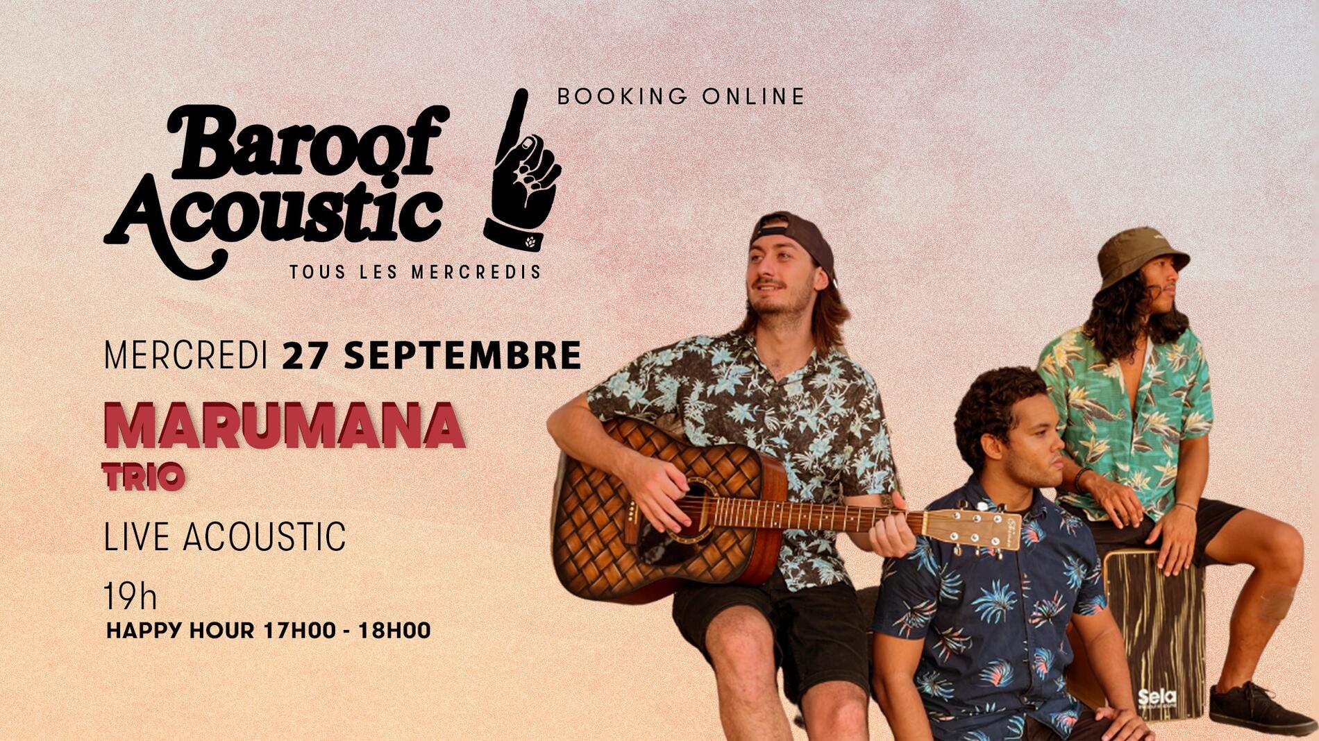 Baroof Acoustic avec Marumana