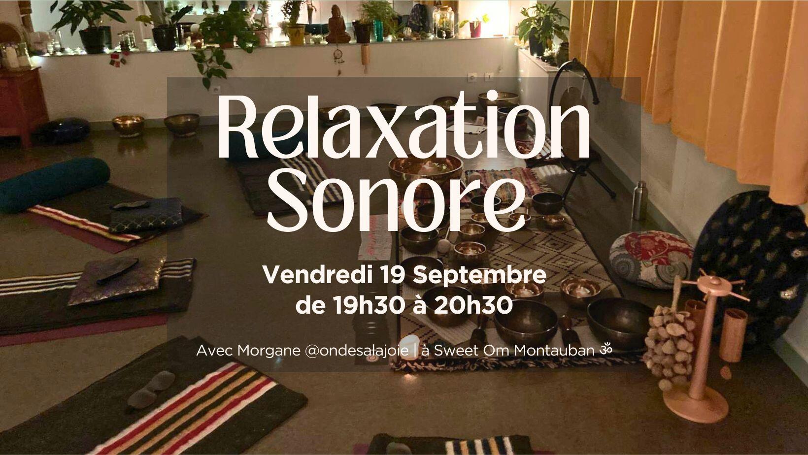 Relaxation sonore