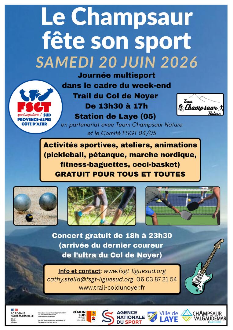 Le Champsaur fait son sport_Laye