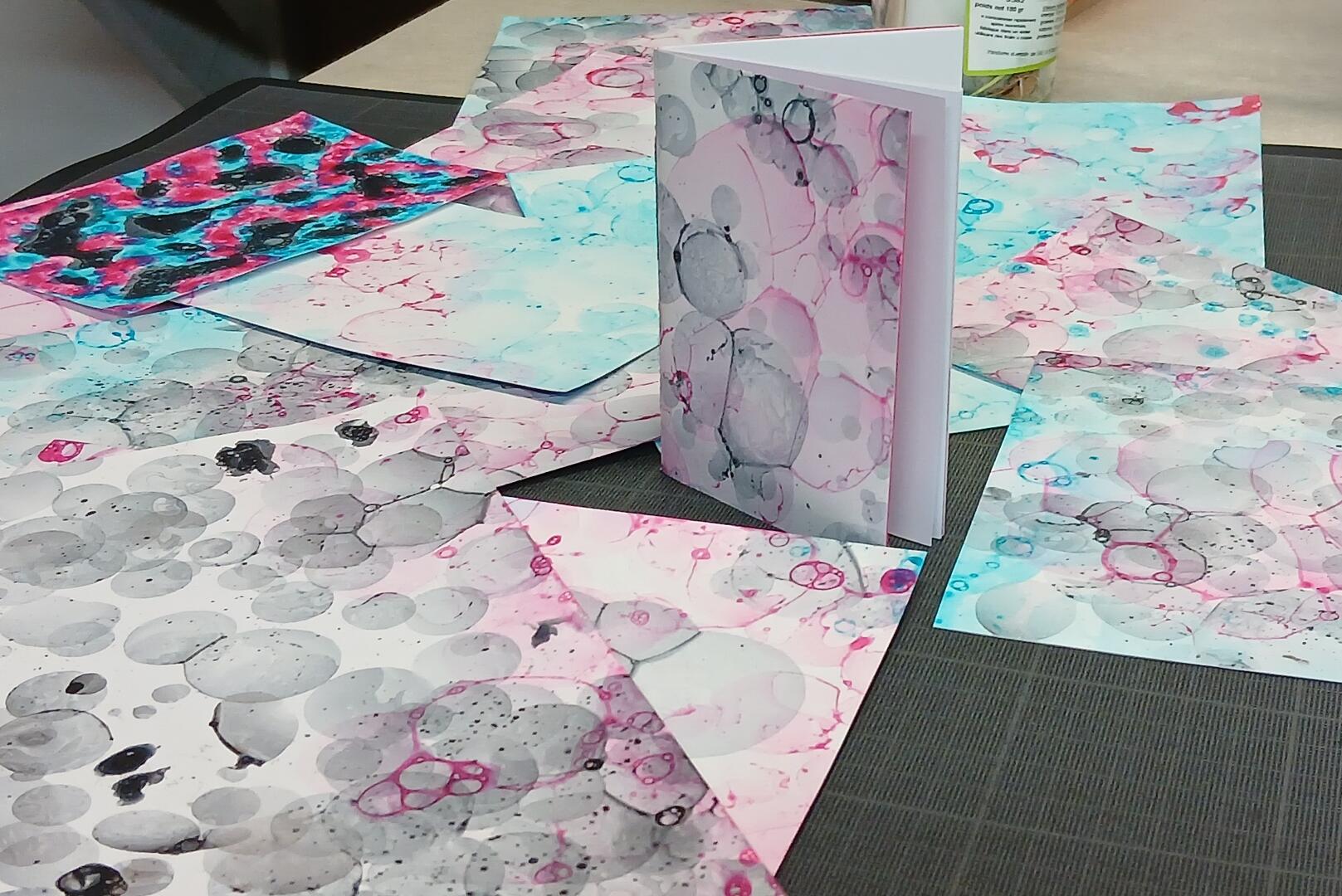 Peinture et bulles