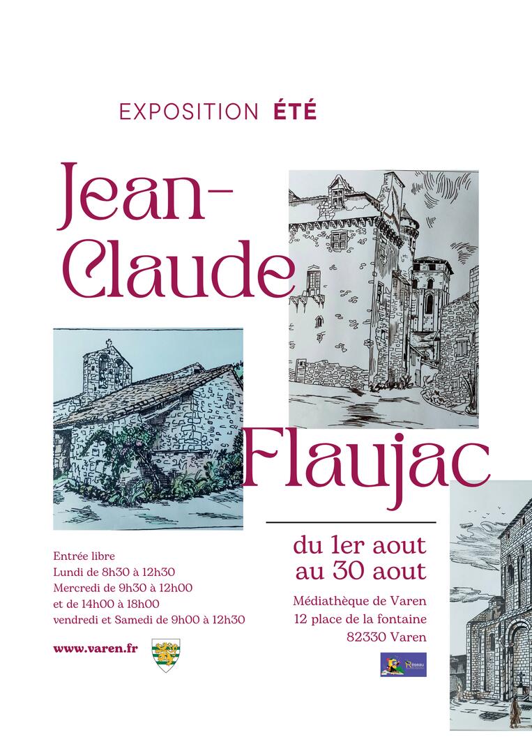Exposition Jean-Claude Flaujac