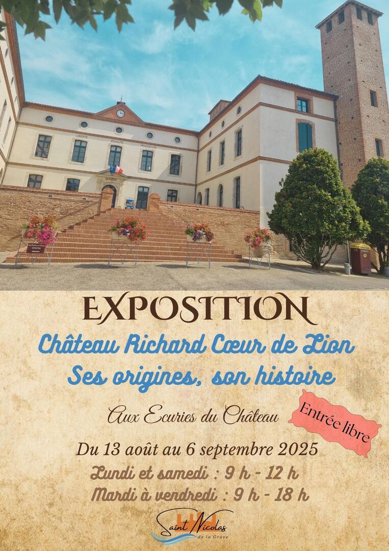 Château Richard Cœur de Lion : ses origines, son histoire_Saint-Nicolas-de-la-Grave