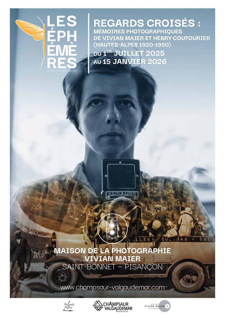 Les Éphémères : Regards Croisés - Mémoires photographiques de Vivian Maier et  Henry Coufourier (Hautes-Alpes 1920-1950)_Saint-Bonnet-en-Champsaur