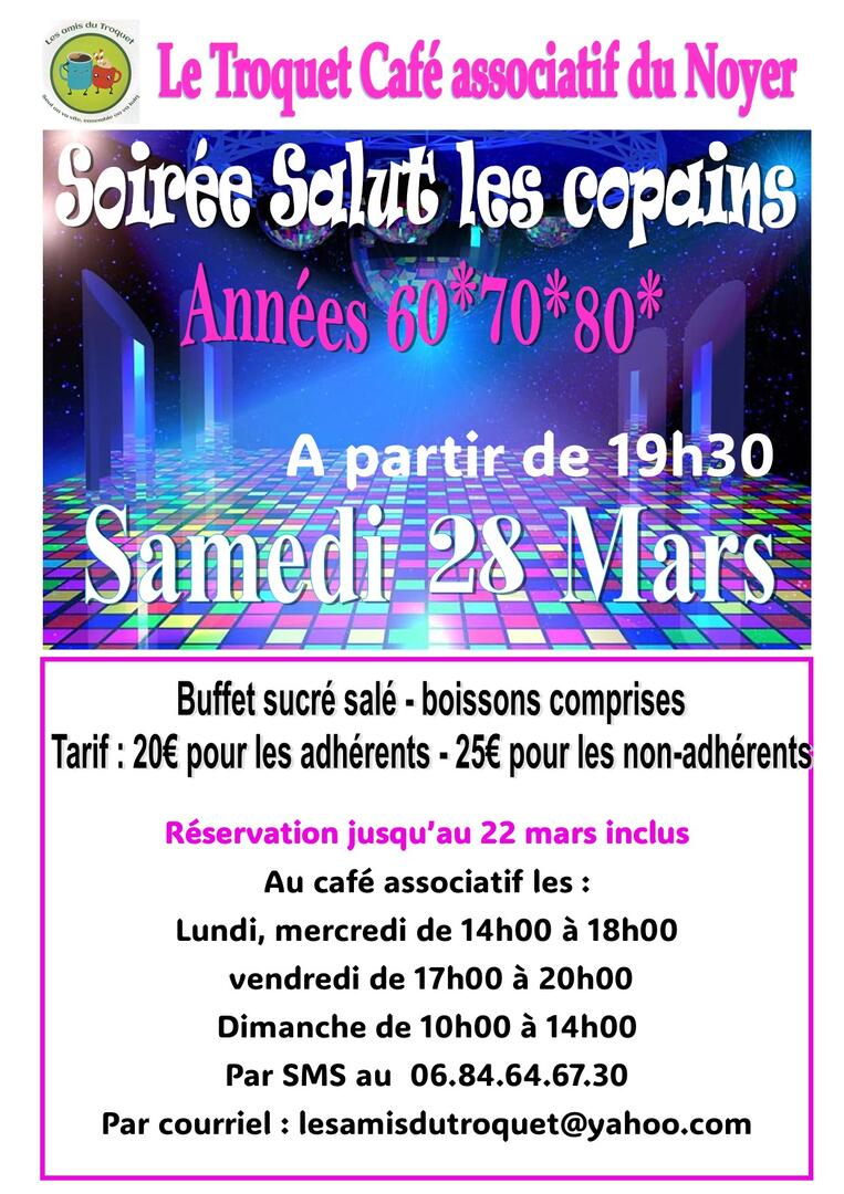 Soirée Salut les copains