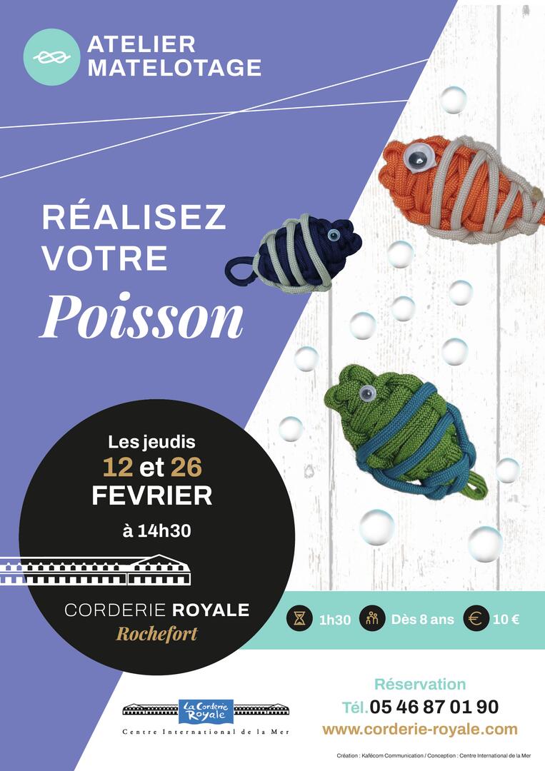 Atelier Matelotage : Poisson_Rochefort