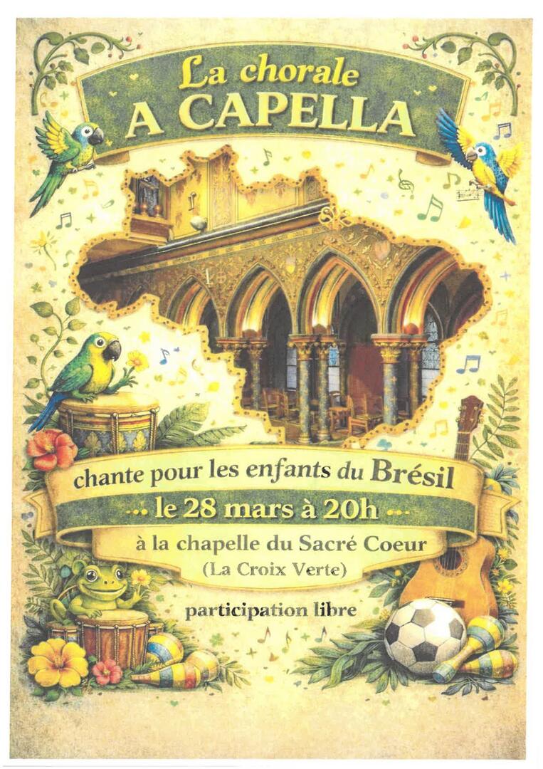 Concert : chorale A Capella_Montluçon