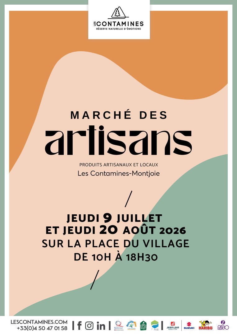 Marché des artisans_Les Contamines-Montjoie