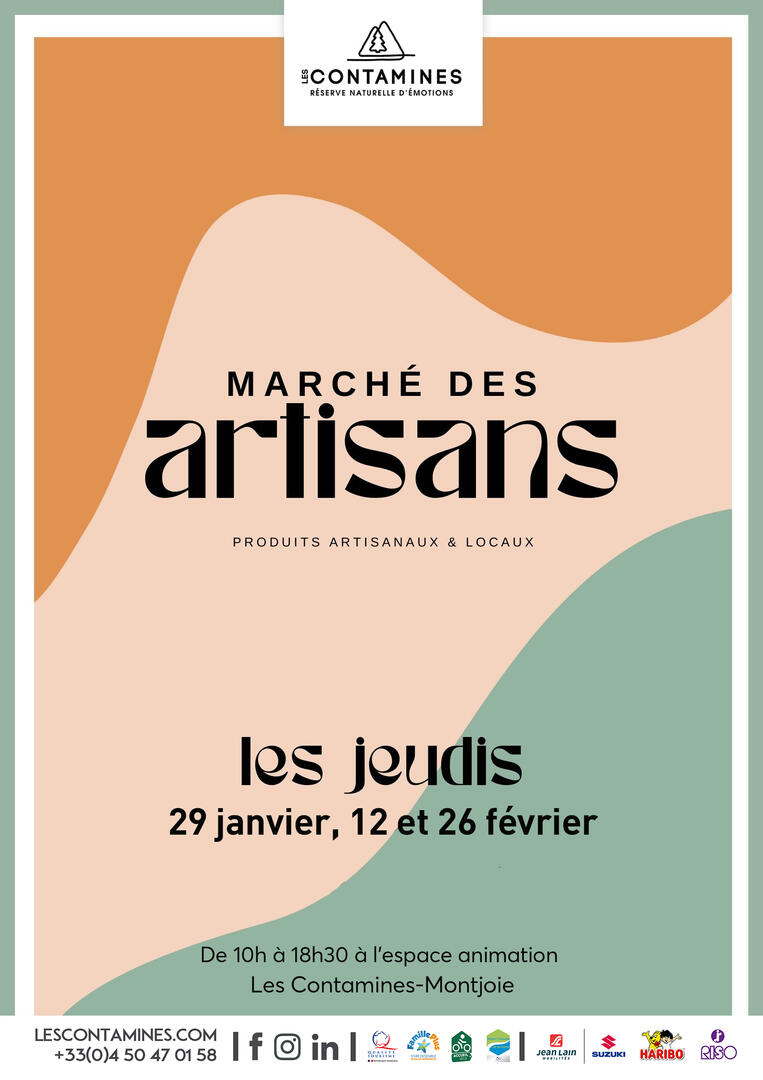 Marché des artisans_Les Contamines-Montjoie