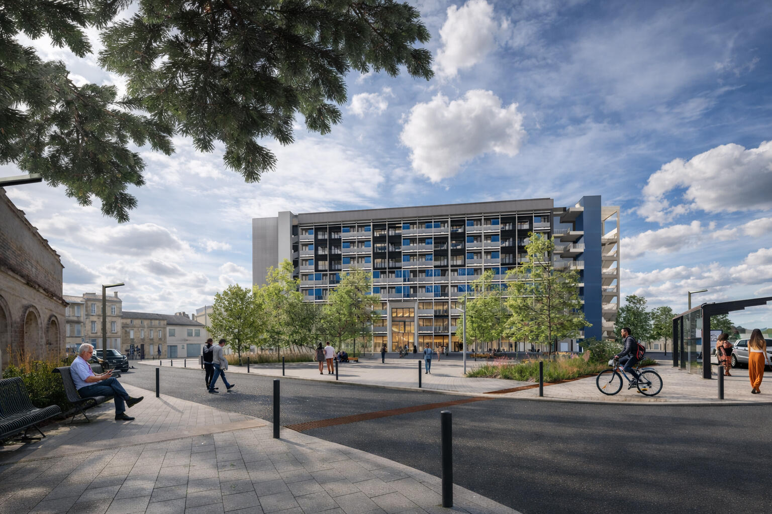 Le Printemps de l'architecture : Une porte sur la ville, la réhabilitation de l'ancien hôpital civil_Rochefort
