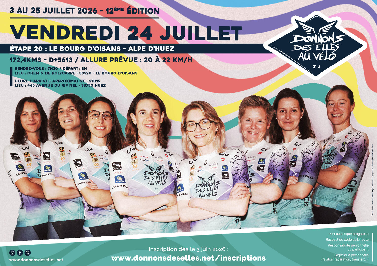 Donnons des elles au vélo J-1 / Etape 20 Bourg d'Oisans - Alpe d'Huez_Alpe d'Huez