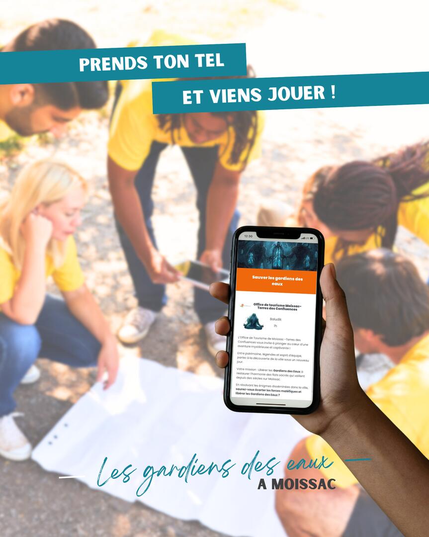 Jeu de piste numérique | Sauver les gardiens des eaux_Moissac