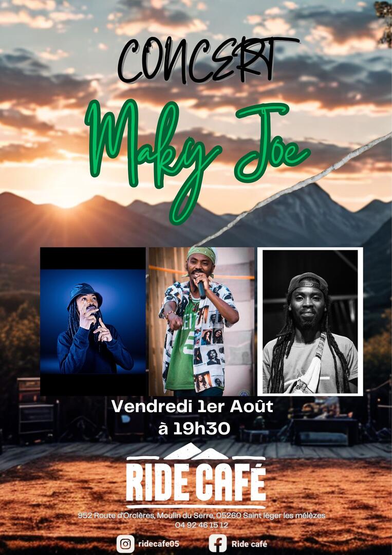 Concert Maky Joe_Saint-Léger-les-Mélèzes