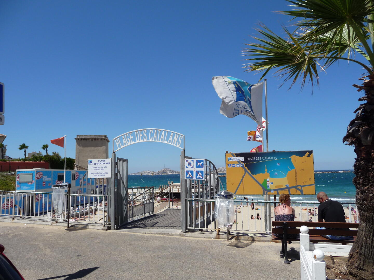 Plage des Catalans Marseille