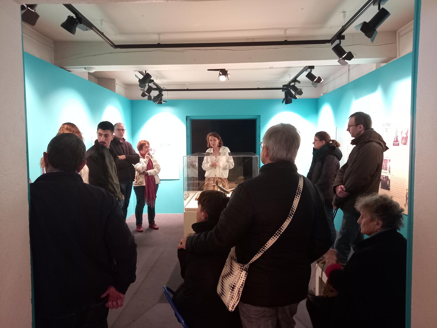 Visite guidée de l'exposition "Poésie et Résistance"_Nantua