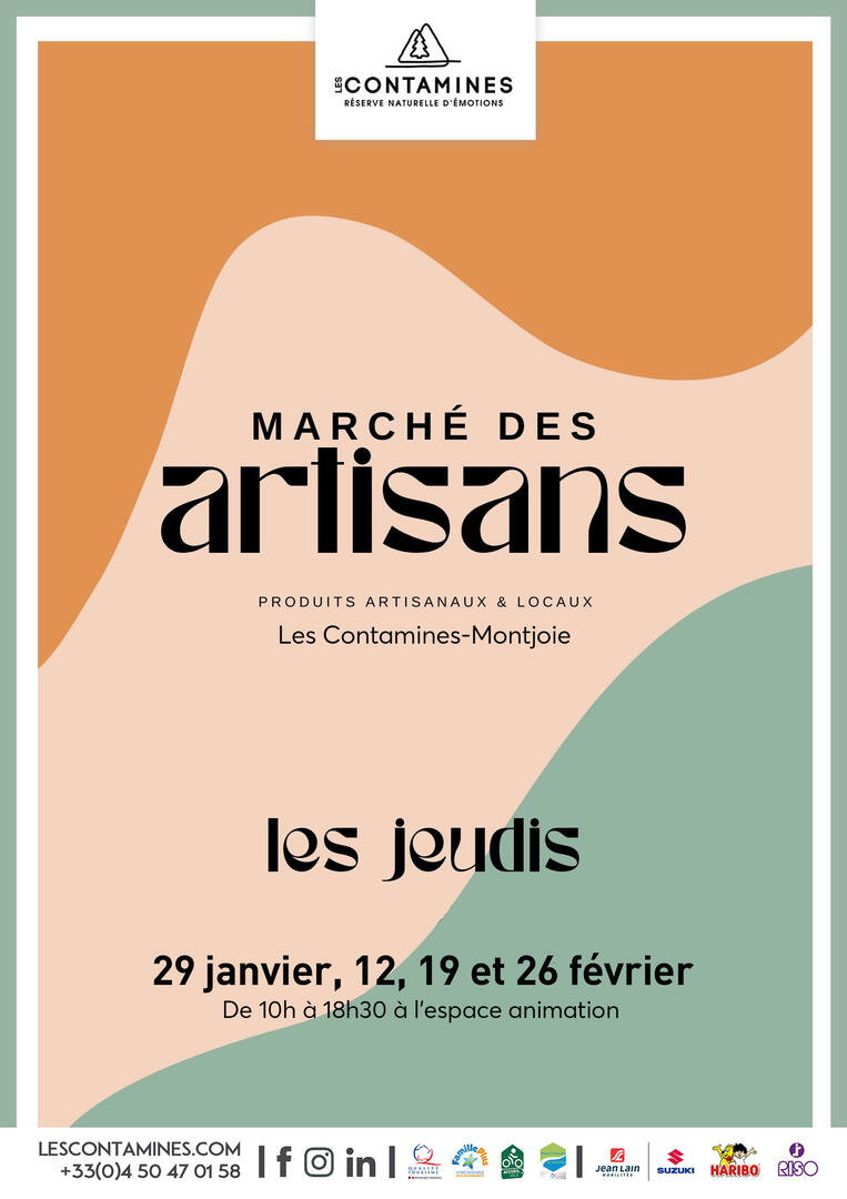 Marché des artisans_Les Contamines-Montjoie