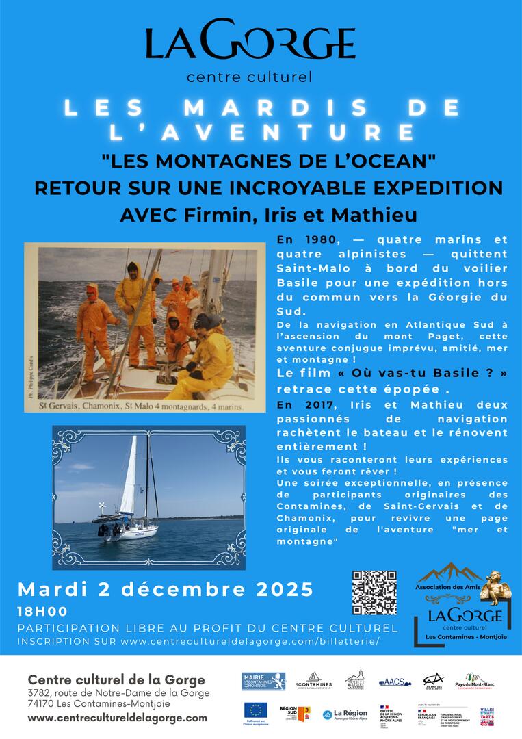 « Les montagnes de l’océan » retour sur une incroyable expédition avec Firmin, Iris et Mathieu_Les Contamines-Montjoie