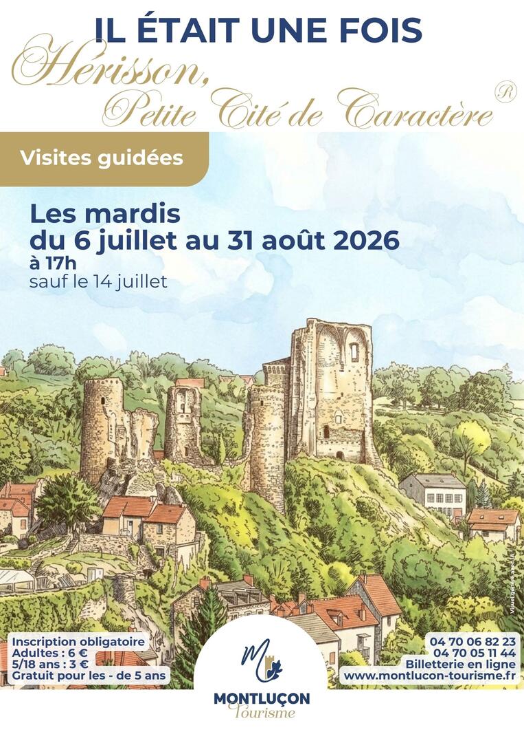 Visite guidée : Il était une fois Hérisson, Petite Cité de Caractère®_Hérisson
