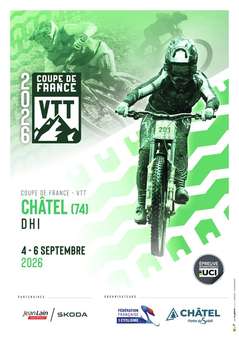 Coupe de France VTT DHI_Châtel