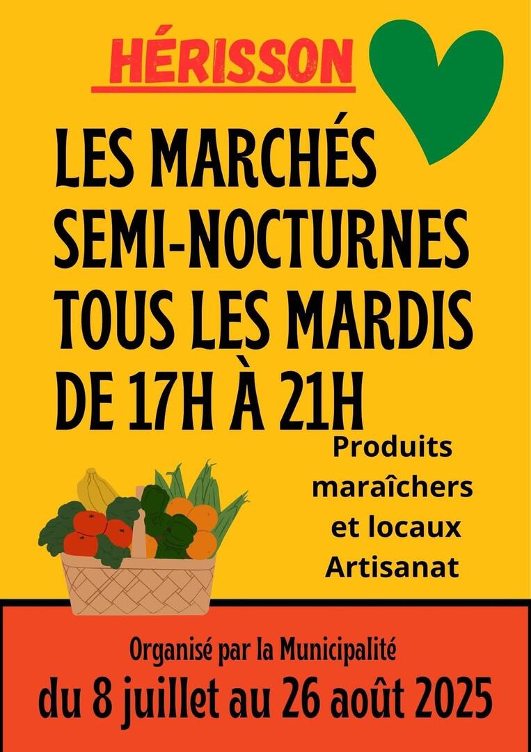 Marché semi-nocturne_Hérisson
