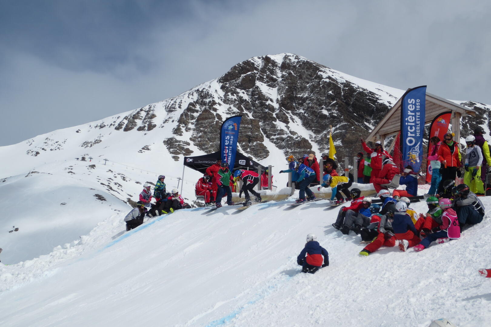 Championnat de France de snowboard !_Orcières