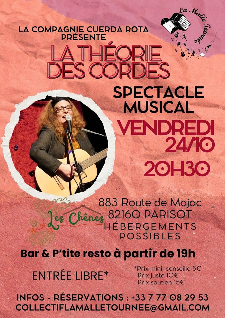 Affiche Théorie des Cordes