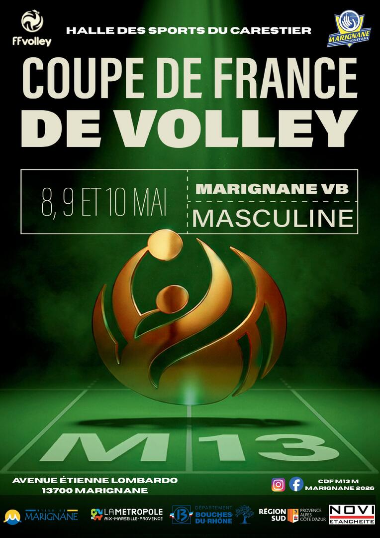 Coupe de France de volley M13M