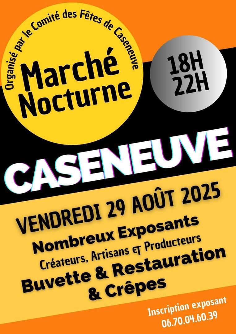 Marché nocturne_Caseneuve