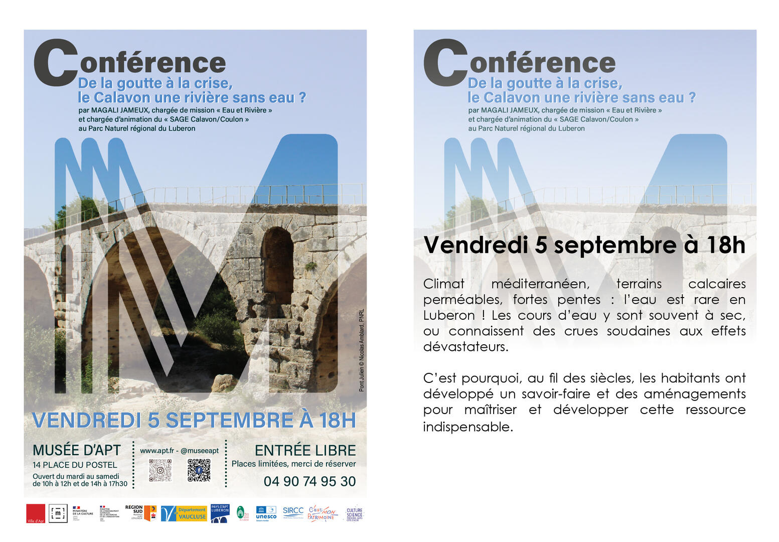 flyer conférence
