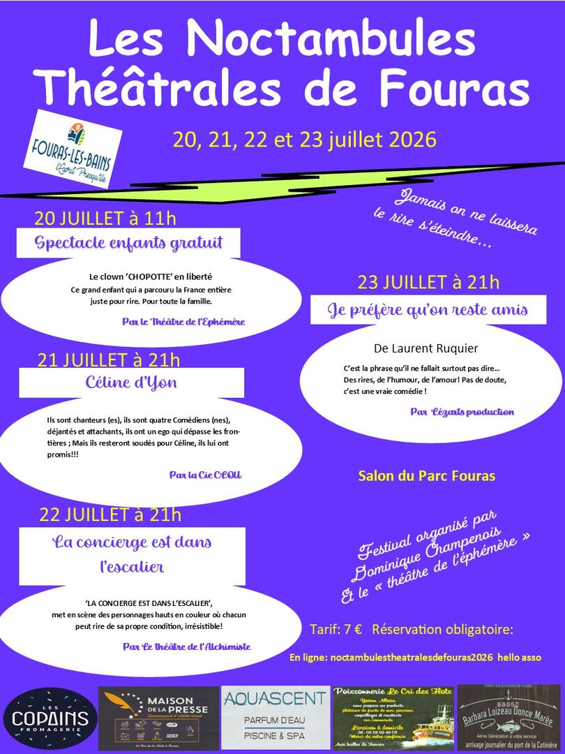 Noctambules Fouras