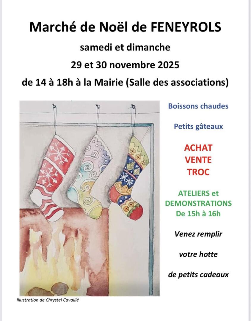 Marché de Noël Feneyrols_Féneyrols