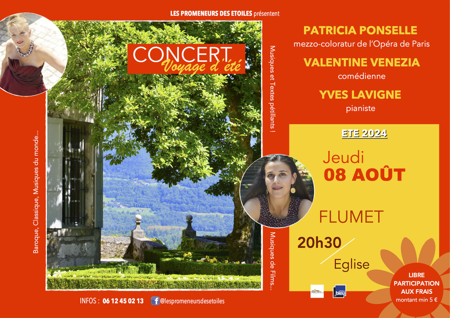Concert voyage d'été