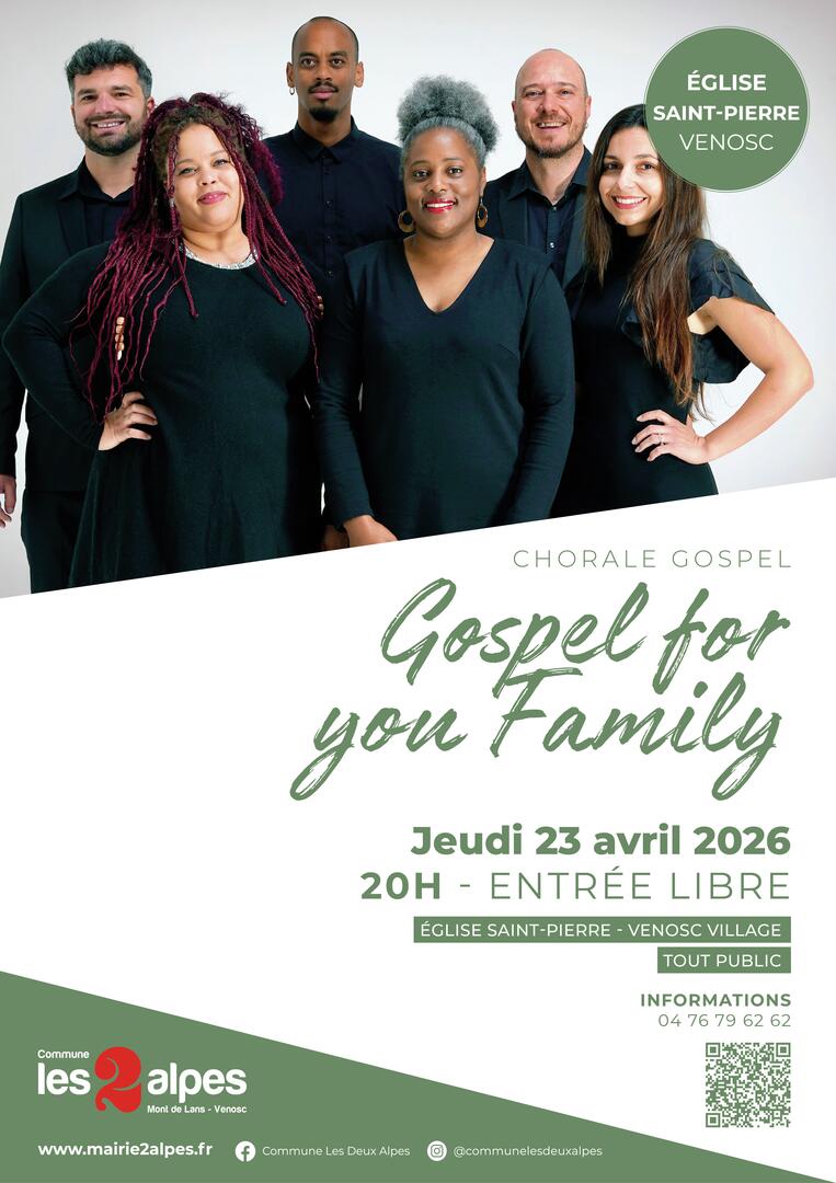 Concert - Gospel for you Family_Venosc