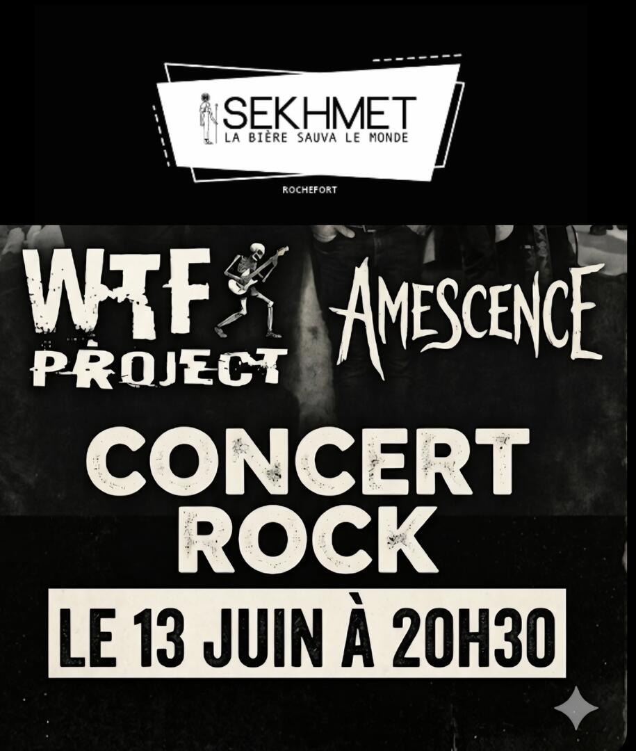 Concert : WTF / Amescence