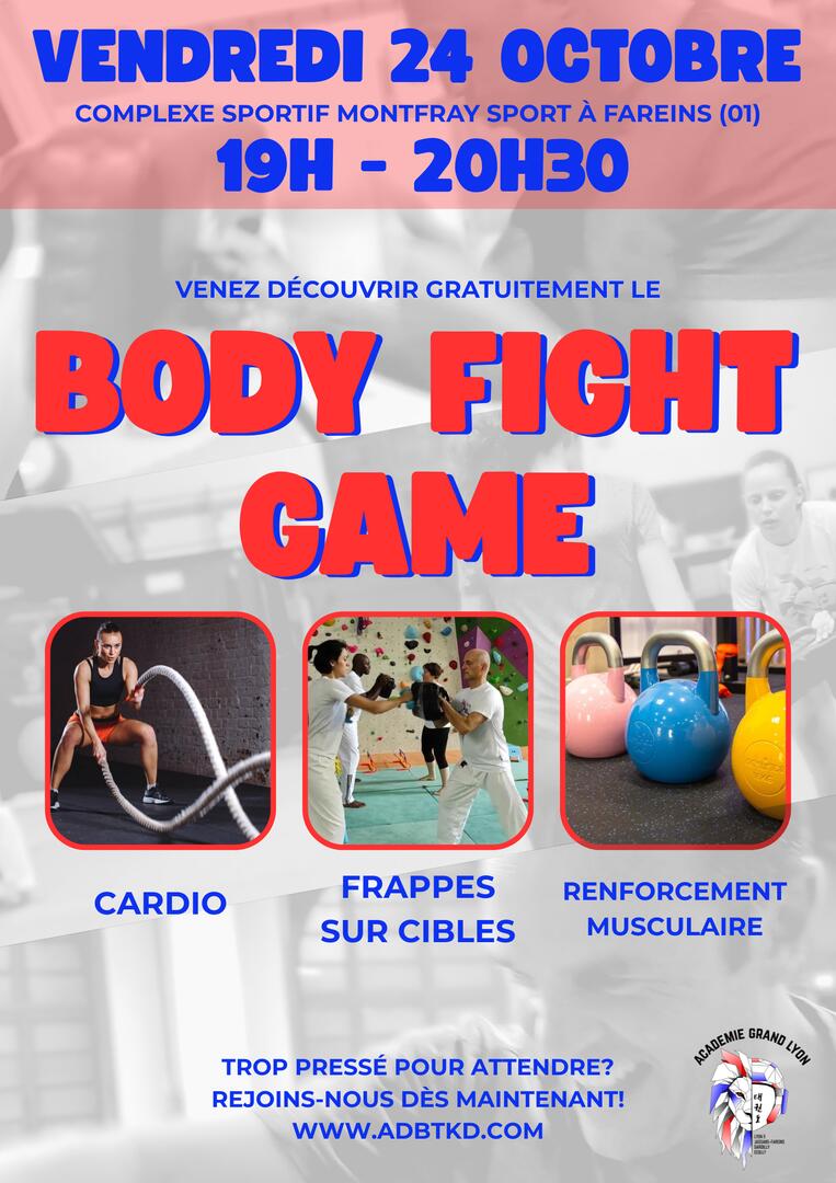 Découverte du Body fight Game