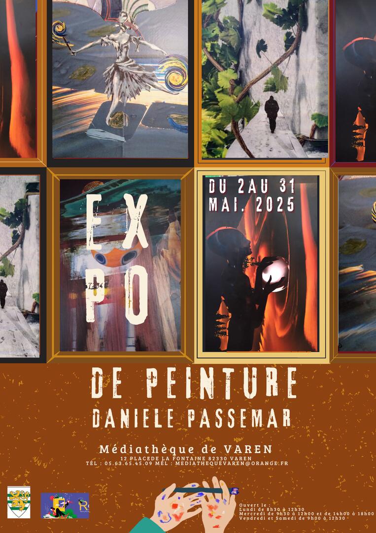 Exposition de collages