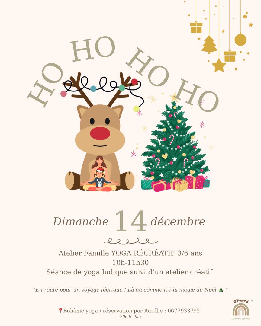 Yoga Récréatif Famille 3/6ans